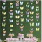 Butterfly Decorations Butterfly Garlands Garden Fairy Hanging Decor Woodland Colorful Spring Pastel Floral Banner Cutouts Birthday Baby Shower Celebration Backdrop Party Supplies